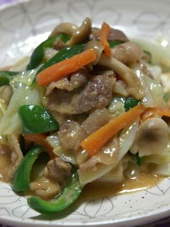 豚肉ときのこの味噌炒め-レシピのメイン写真
