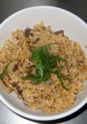 牛すじ御飯-レシピのメイン写真