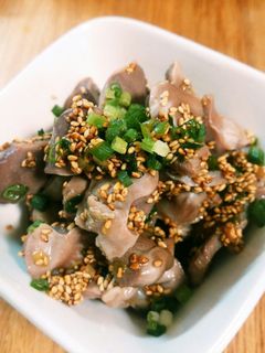 砂肝の香味和え-レシピのメイン写真