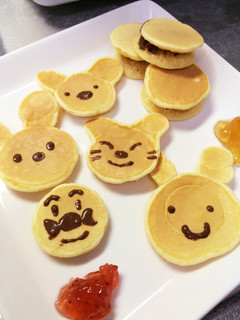 動物ホットケーキ-レシピのメイン写真