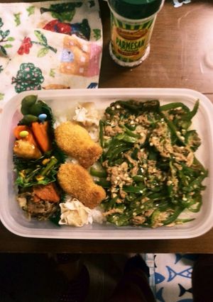 ツナピーマンで部活弁当★無限ピーマン-レシピのメイン写真