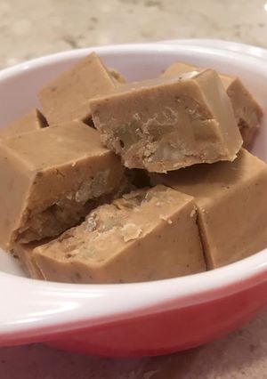 簡単：ココナッツオイルきな粉チョコレート-レシピのメイン写真