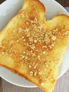 朝ごはんに☆はちみつきな粉トースト-レシピのメイン写真