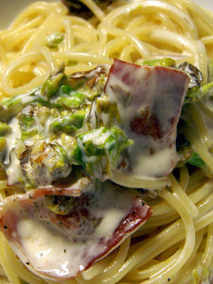 ふきのとうのパスタ-レシピのメイン写真