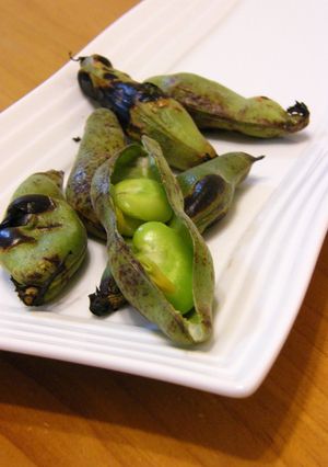焼いただけぇの♪そら豆-レシピのメイン写真