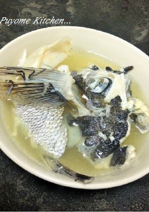 【釣食】イズスミあらの中華スープ-レシピのメイン写真