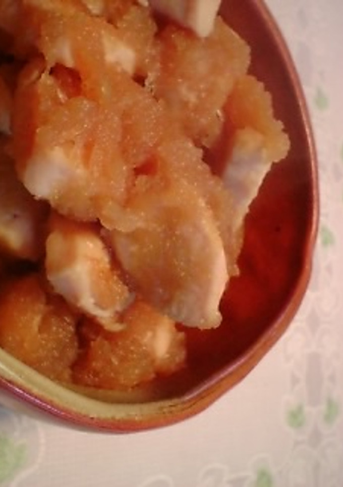 鶏肉のみぞれ煮-レシピのメイン写真