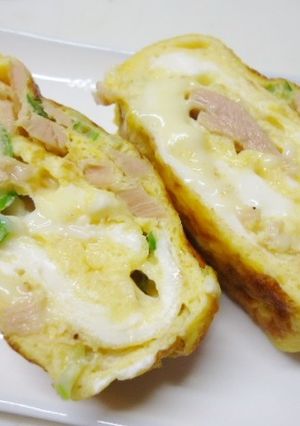 熱々♪シーチキンのとろーり卵焼き-レシピのメイン写真