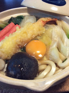 簡単！あつあつ鍋焼きうどん♪-レシピのメイン写真