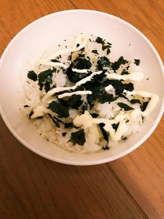 海苔マヨネーズご飯-レシピのメイン写真