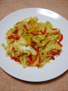 簡単!はんぺん中華野菜炒め-レシピのメイン写真