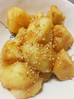 ◇じゃがいもの甘味噌バター炒め◇-レシピのメイン写真
