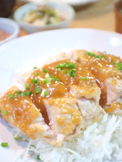 鶏むね肉の甘味噌だれ丼-レシピのメイン写真