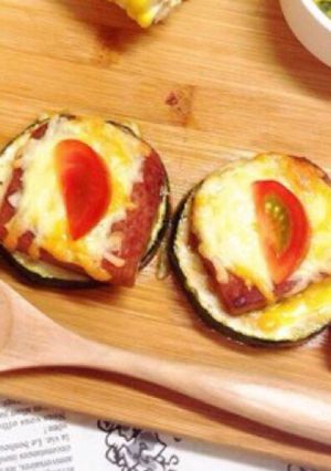 ズッキーニとスパムの重ね焼き★-レシピのメイン写真