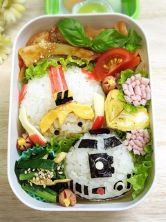 R2D2とルークのキャラ弁-レシピのメイン写真