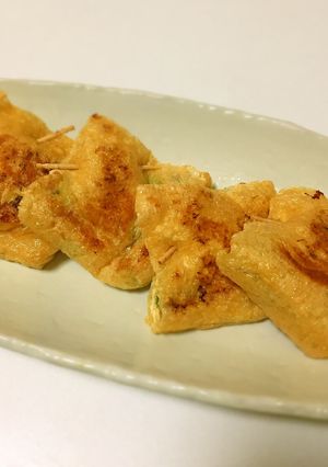 簡単★美肌効果の油揚げで納豆包み★-レシピのメイン写真