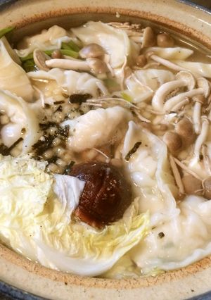 満腹☆梅茶漬け鍋-レシピのメイン写真