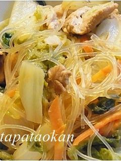 豚肉と白菜、春雨煮-レシピのメイン写真