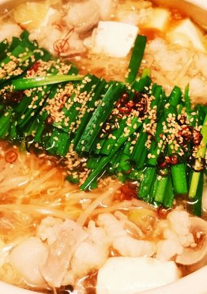 モツ鍋♪鍋つゆは手作りが一番おいしい！-レシピのメイン写真