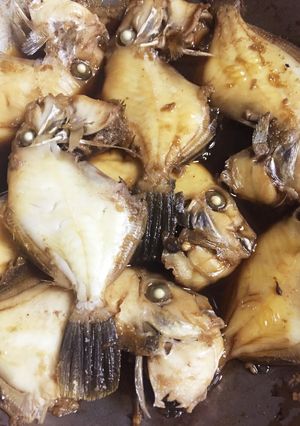 かわはぎの煮付け-レシピのメイン写真