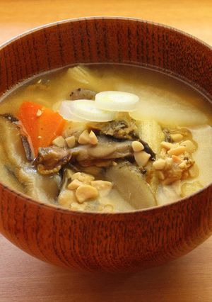 赤貝の呉汁【天狗缶詰】-レシピのメイン写真