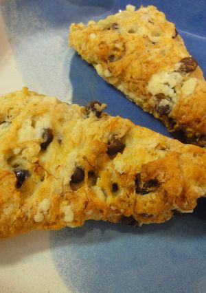 ✿子どもも作れるチョコ&バナナスコーン✿-レシピのメイン写真