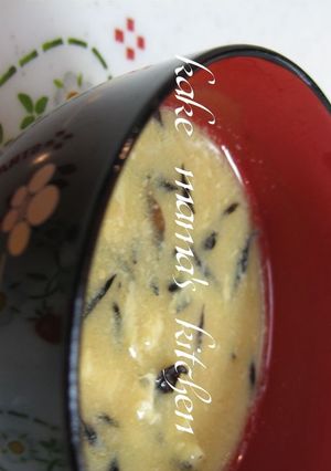 ひじき♥♡かきたま汁-レシピのメイン写真