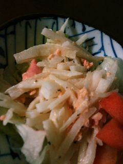 大根と鮭フレークのサラダ-レシピのメイン写真