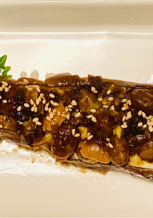 なすのニンニク豆味噌焼き-レシピのメイン写真