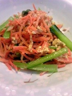 調味料1つ!超簡単!人参しりしり♪-レシピのメイン写真