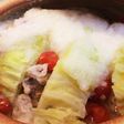 野菜たっぷりの長芋とろろ鍋