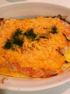 生鮭のにんじんマヨソース焼き-レシピのメイン写真