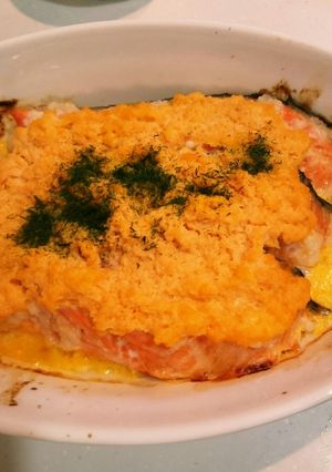 生鮭のにんじんマヨソース焼き-レシピのメイン写真