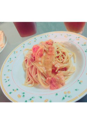 簡単！本格トマトクリームパスタ-レシピのメイン写真