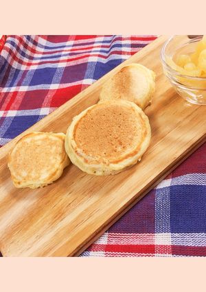 掴み食べ♪もちもちパンケーキ＊-レシピのメイン写真