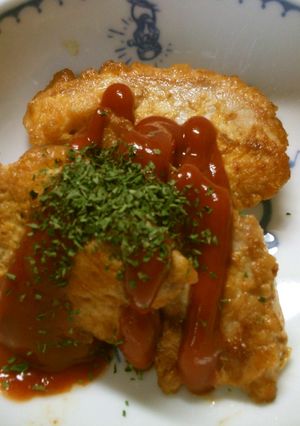 簡単♪ フライパンで 豚肉のピカタ風！-レシピのメイン写真