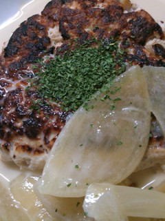 簡単♪豆腐ハンバーグ!クリームソースで♡-レシピのメイン写真