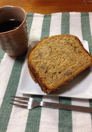 ホームベーカリーで、しっとりバナナケーキ-レシピのメイン写真