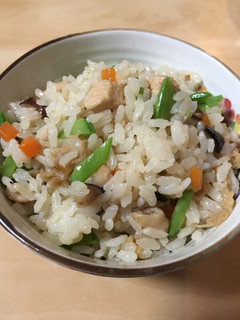 南関あげと鶏肉の混ぜご飯-レシピのメイン写真