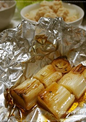 とろとろ☆下仁田ネギのホイル焼き-レシピのメイン写真
