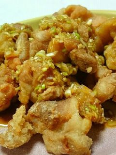 鶏唐揚げの香味ダレがけ-レシピのメイン写真