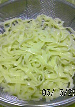 手打ちシソうどん-レシピのメイン写真