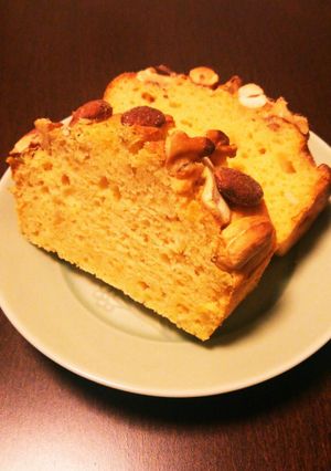 とろとろ柿のヨーグルトパウンドケーキ-レシピのメイン写真