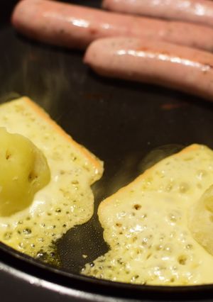 ホットプレートでラクレット-レシピのメイン写真