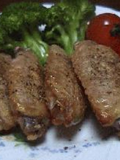 手羽先のコショウ焼き-レシピのメイン写真