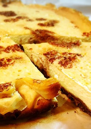 嫁モテ！スキレットで簡単ヨーグルトケーキ-レシピのメイン写真