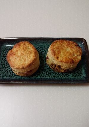ドライイチジクとバナナのスコーン-レシピのメイン写真