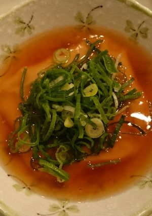 超簡単!とろ~り胡麻豆腐のあんかけ!-レシピのメイン写真
