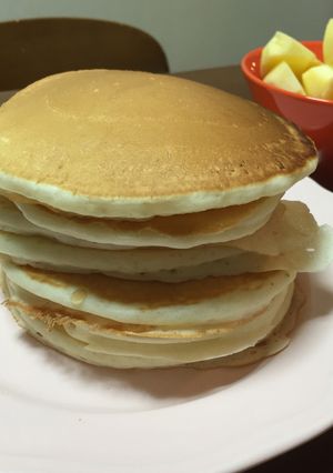 ふんわりパンケーキ　-レシピのメイン写真