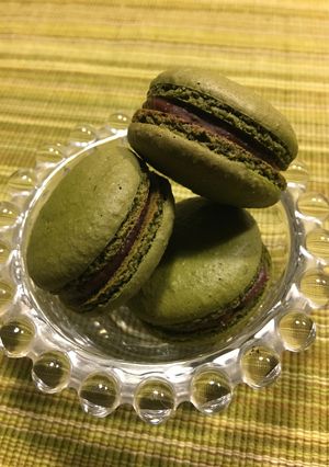 抹茶マカロン-レシピのメイン写真